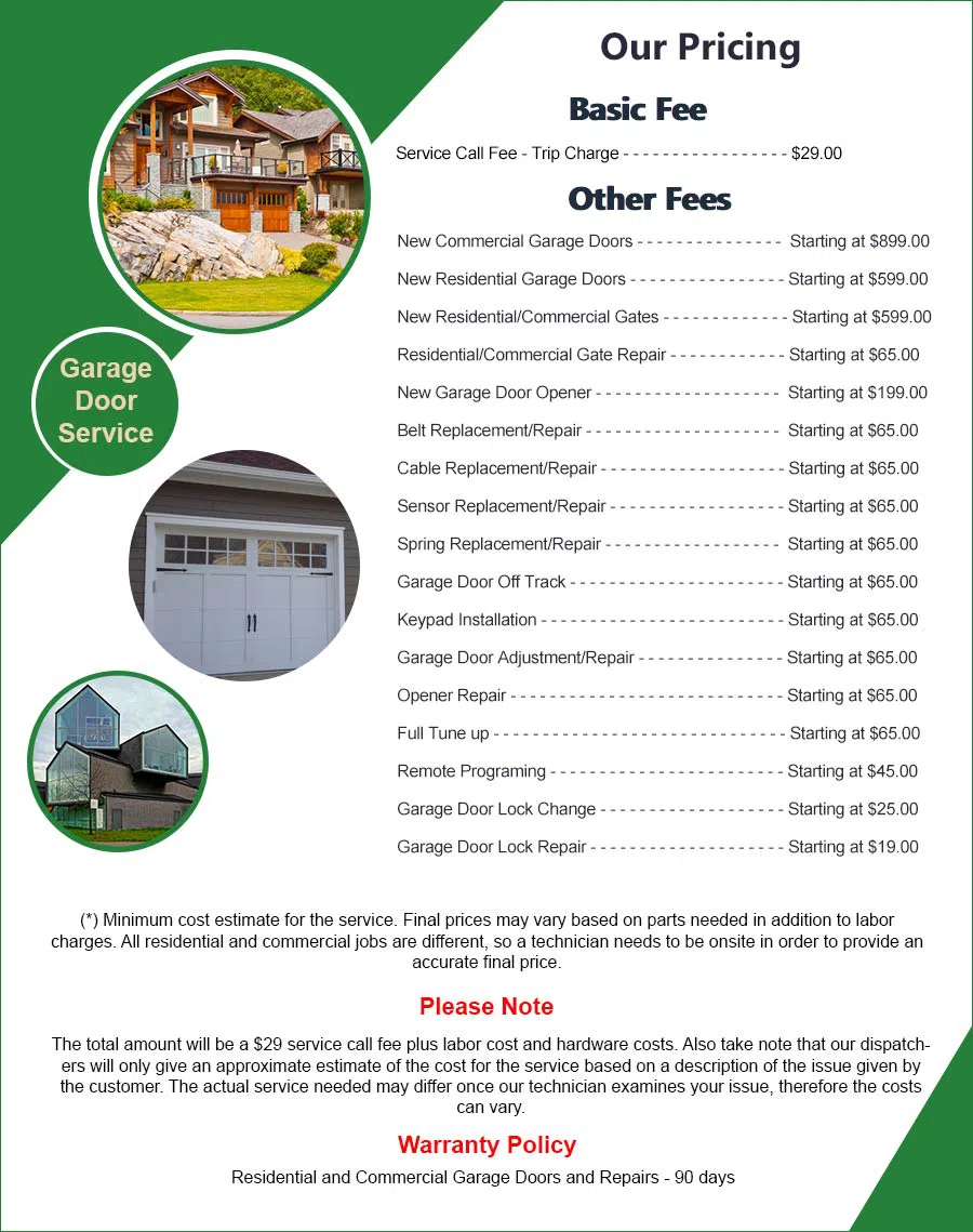 Quality Garage Door San Francisco, CA 415-300-1238